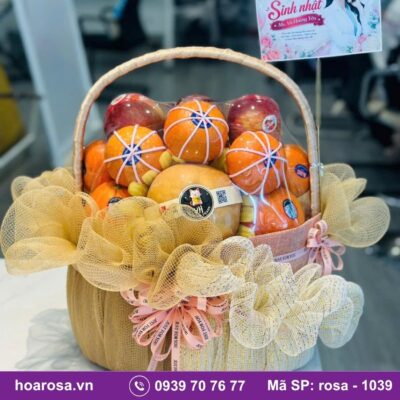 Giỏ trái cây rosa-1039