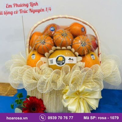 Giỏ trái cây rosa-1079