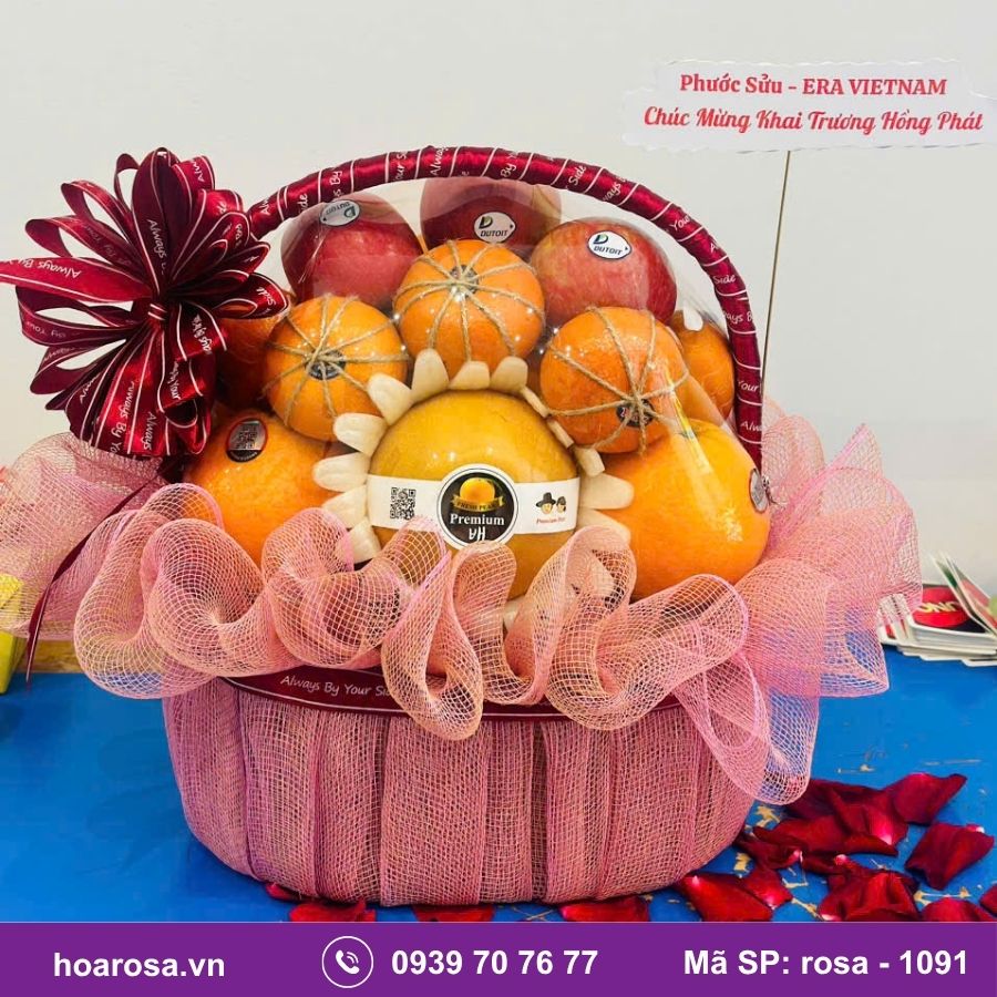 Giỏ trái cây rosa-1091