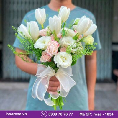 Bó hoa rosa-1034