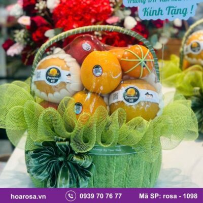 Giỏ trái cây rosa-1098