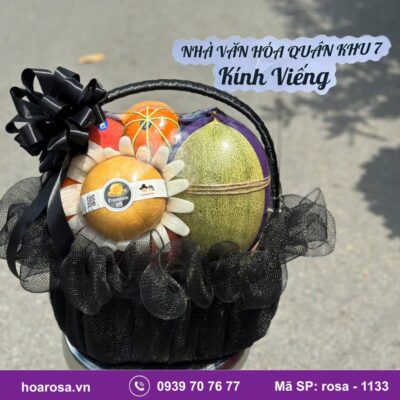 Giỏ trái cây rosa-1133