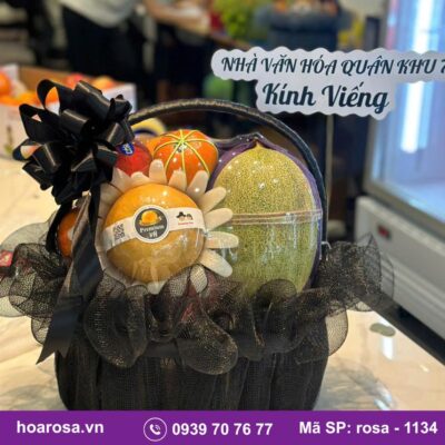 Giỏ trái cây rosa-1134