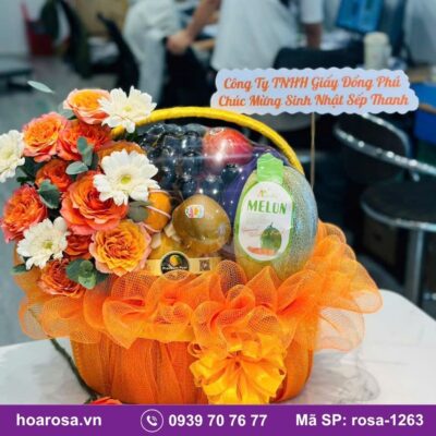 Giỏ trái cây rosa-1263