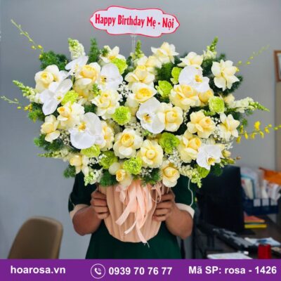 Giỏ hoa rosa-1426