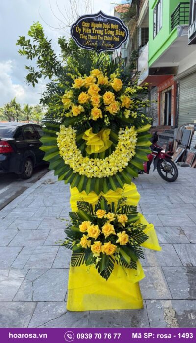 Hoa chia buồn rosa-1493