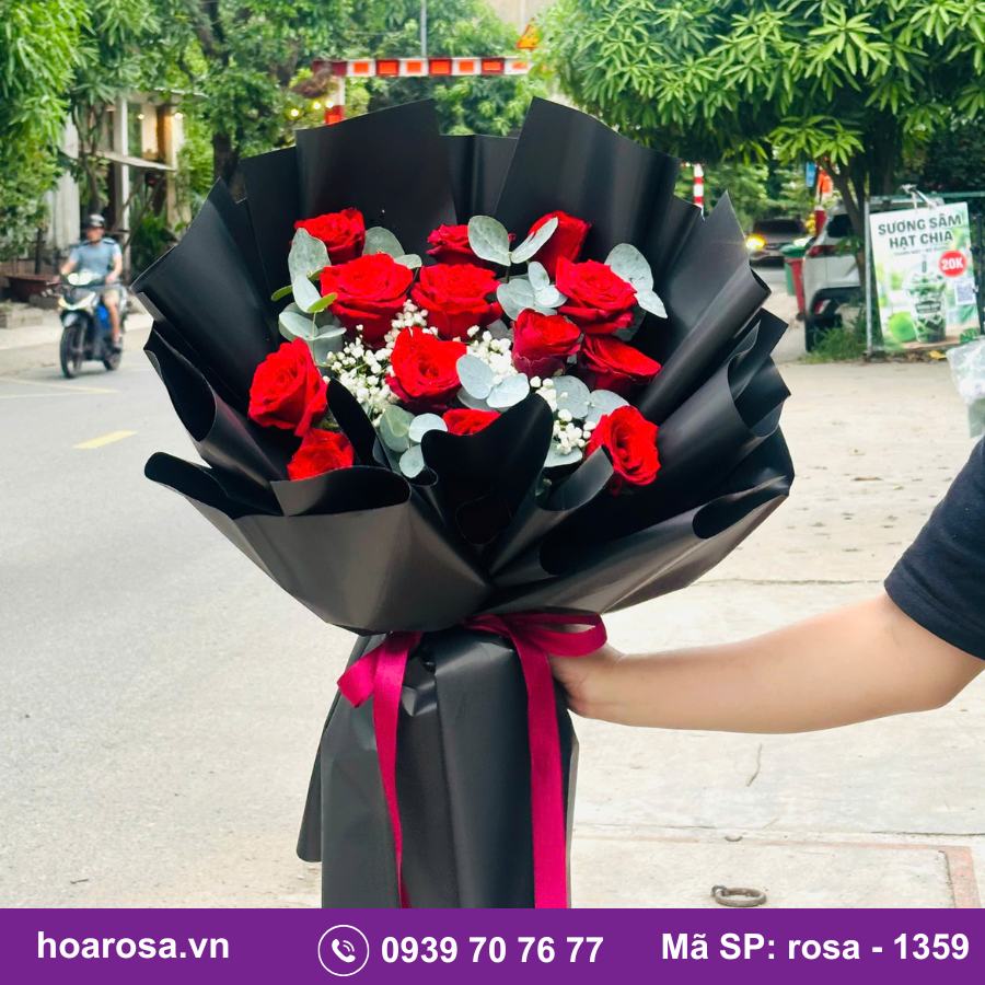 Bó hoa rosa-1359