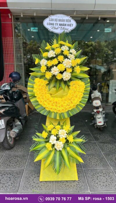 Hoa chia buồn rosa-1503