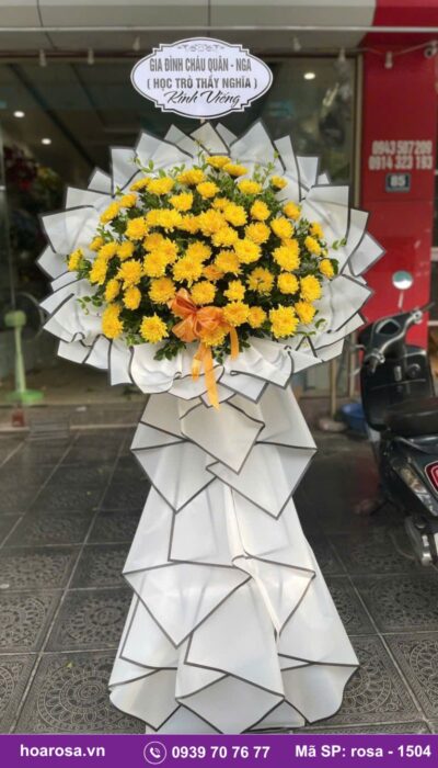 Hoa chia buồn rosa-1504