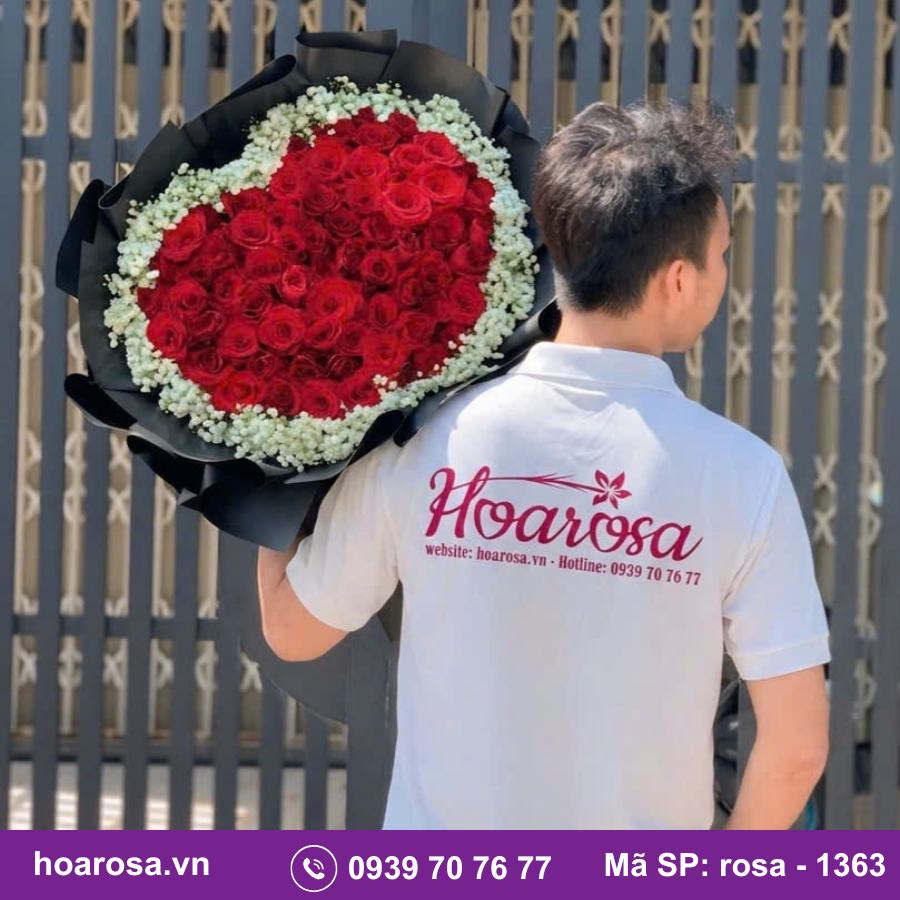 Bó hoa rosa-1363
