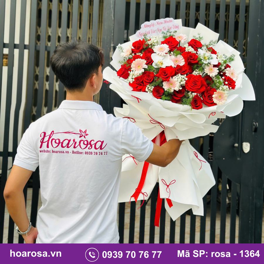 Bó hoa rosa-1364