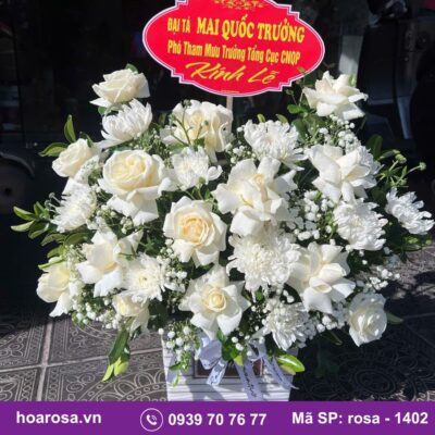 Giỏ hoa rosa-1402