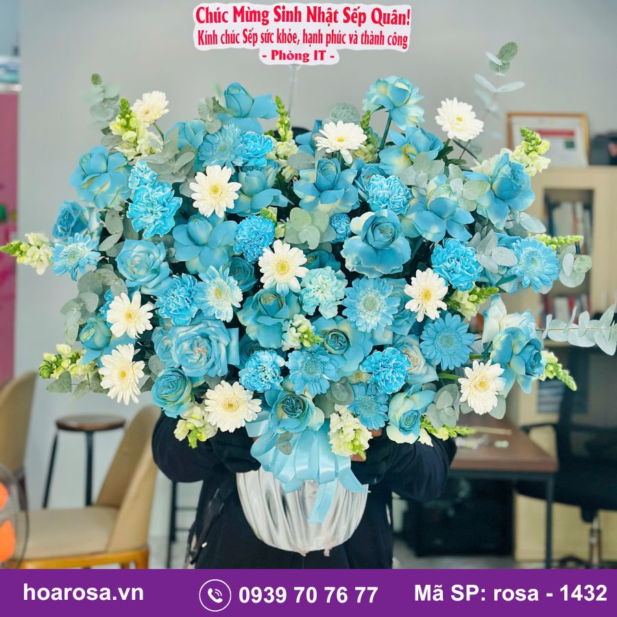 Giỏ hoa rosa-1432