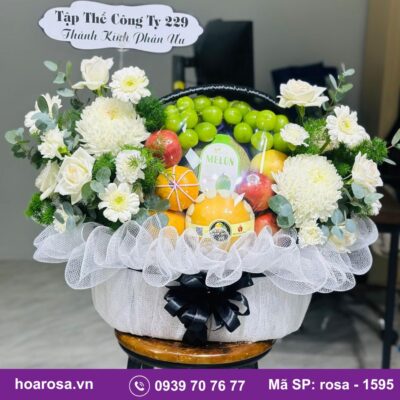 Giỏ trái cây rosa-1595