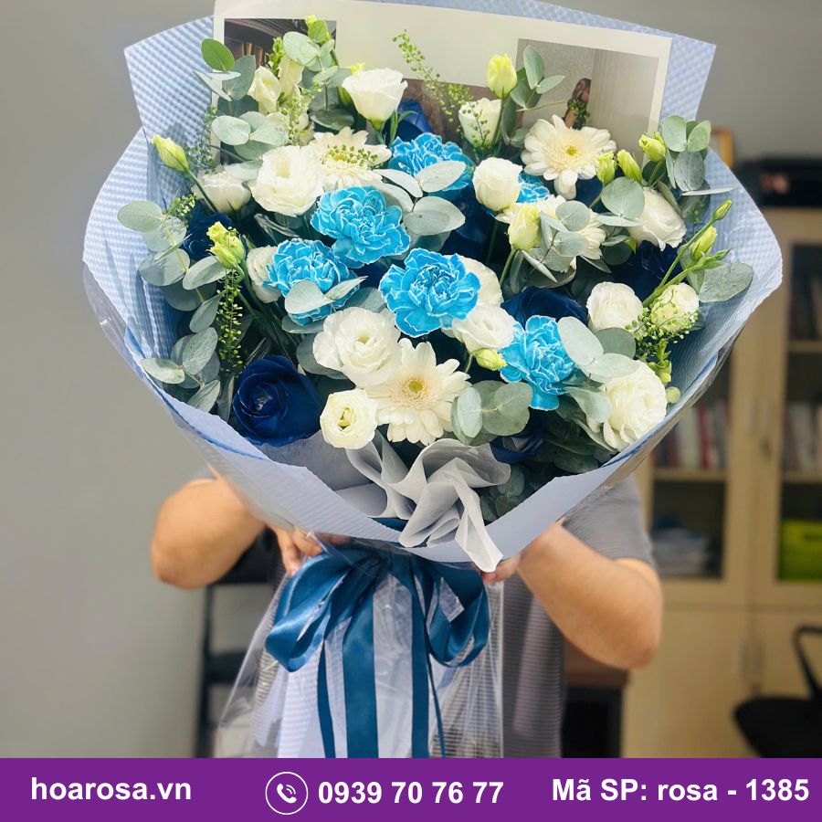 Bó hoa rosa-1385