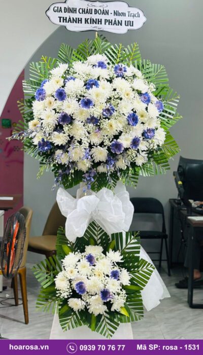 Hoa chia buồn rosa-1531