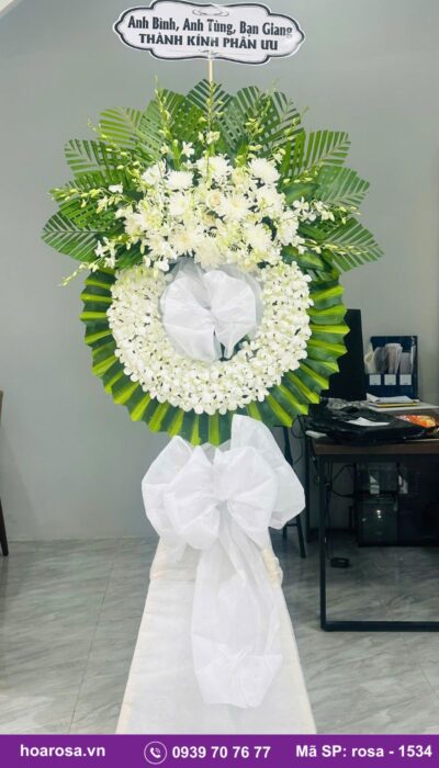 Hoa chia buồn rosa-1534