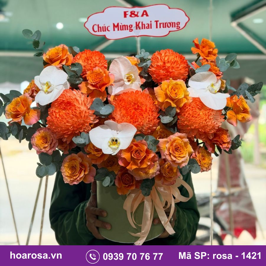 Giỏ hoa rosa-1421