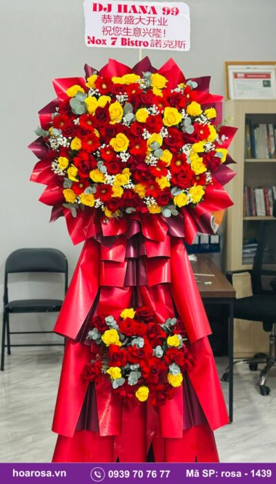 Kệ hoa chúc mừng rosa-1439