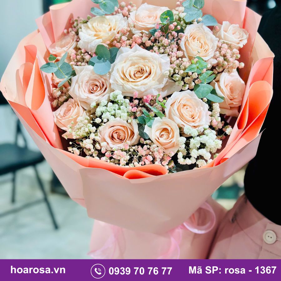Bó hoa rosa-1367