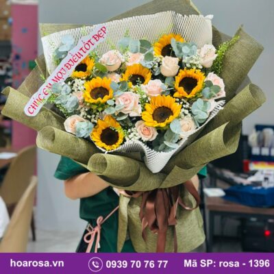 Bó hoa rosa-1396