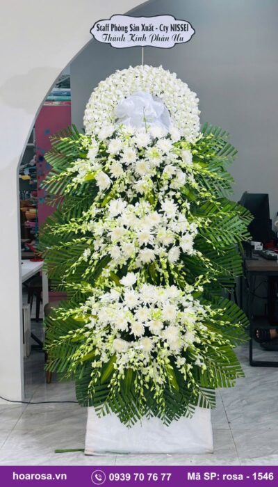 Hoa chia buồn rosa-1546