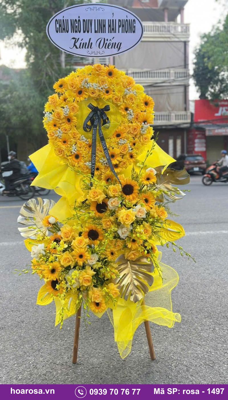 Hoa chia buồn rosa-1497