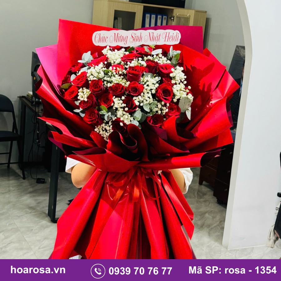 Bó hoa rosa-1354