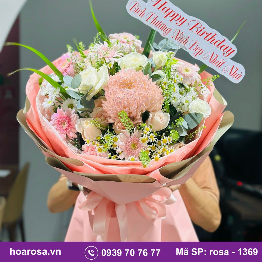 Bó hoa rosa-1369