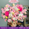 Giỏ hoa rosa-1415