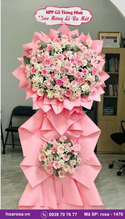 Kệ hoa chúc mừng rosa-1476