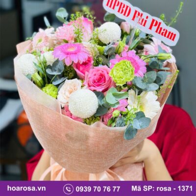 Bó hoa rosa-1371