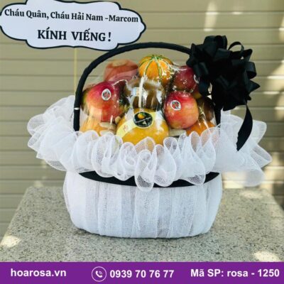 Giỏ trái cây rosa-1250